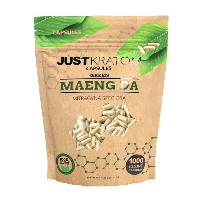 Green Maeng Da Kratom Capsules