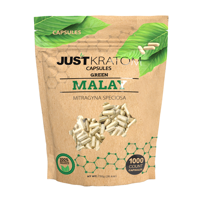 Green Malay Kratom Capsules