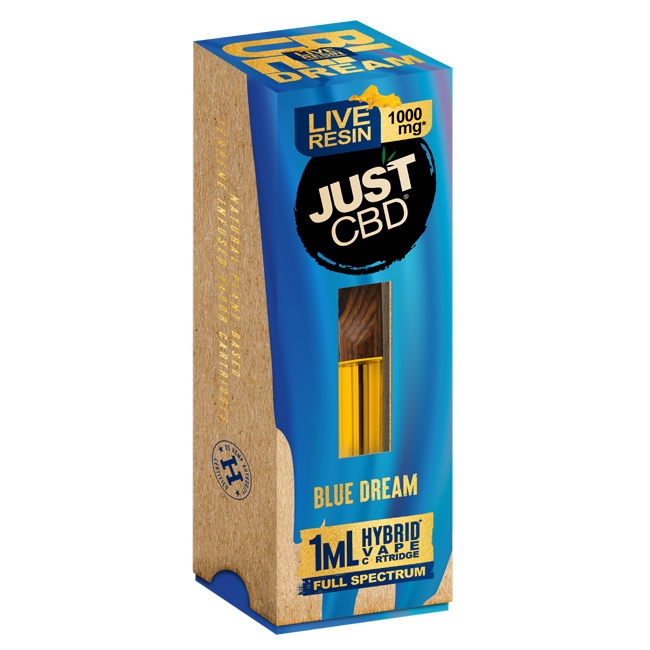 1000mg Blue Dream Live Resin CBD Vape Cartridge